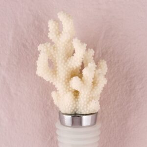 Weddingstar White Coral Wine Bottle Stopper Favor Gift Boxed