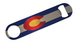 colorado state flag speed professional bottle opener heavy duty gift co