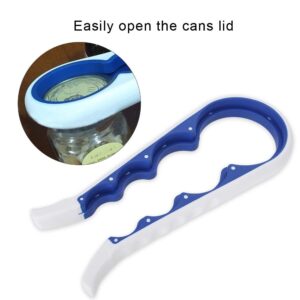 Multiple Size 4 in 1 Bottle Cap Opener, Mini portable Jar Can Lid Gripper, Non-slip Durable Bottle Opener