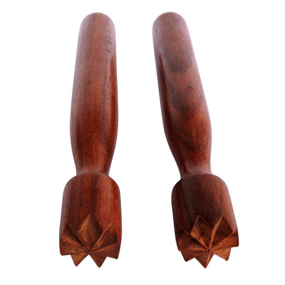 Wooden Cocktail Muddler Set of 2 for Bars and Restaurants