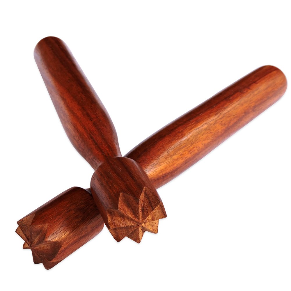 Wooden Cocktail Muddler Set of 2 for Bars and Restaurants