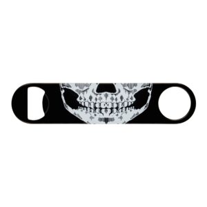 Skull Skeleton Mouth Powder Coated Steel Bottle Opener