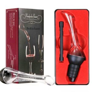 Wine Aerator Pourer - Premium Wine Pourer Decanter for Aerating Wine Instantly for Wine Lovers/Wine Accessories, Gift Box Included