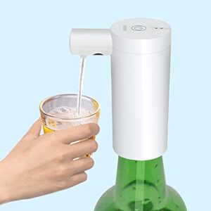 tapirp automatic liquor wine dispenser - drink dispenser – modern, sleek design - easy to install, rechargeable, easy to clean – perfect for home entertaining, gifts, camping, birthdays and parties.
