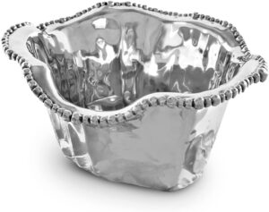 beatriz ball organic pearl ice bucket, metallic
