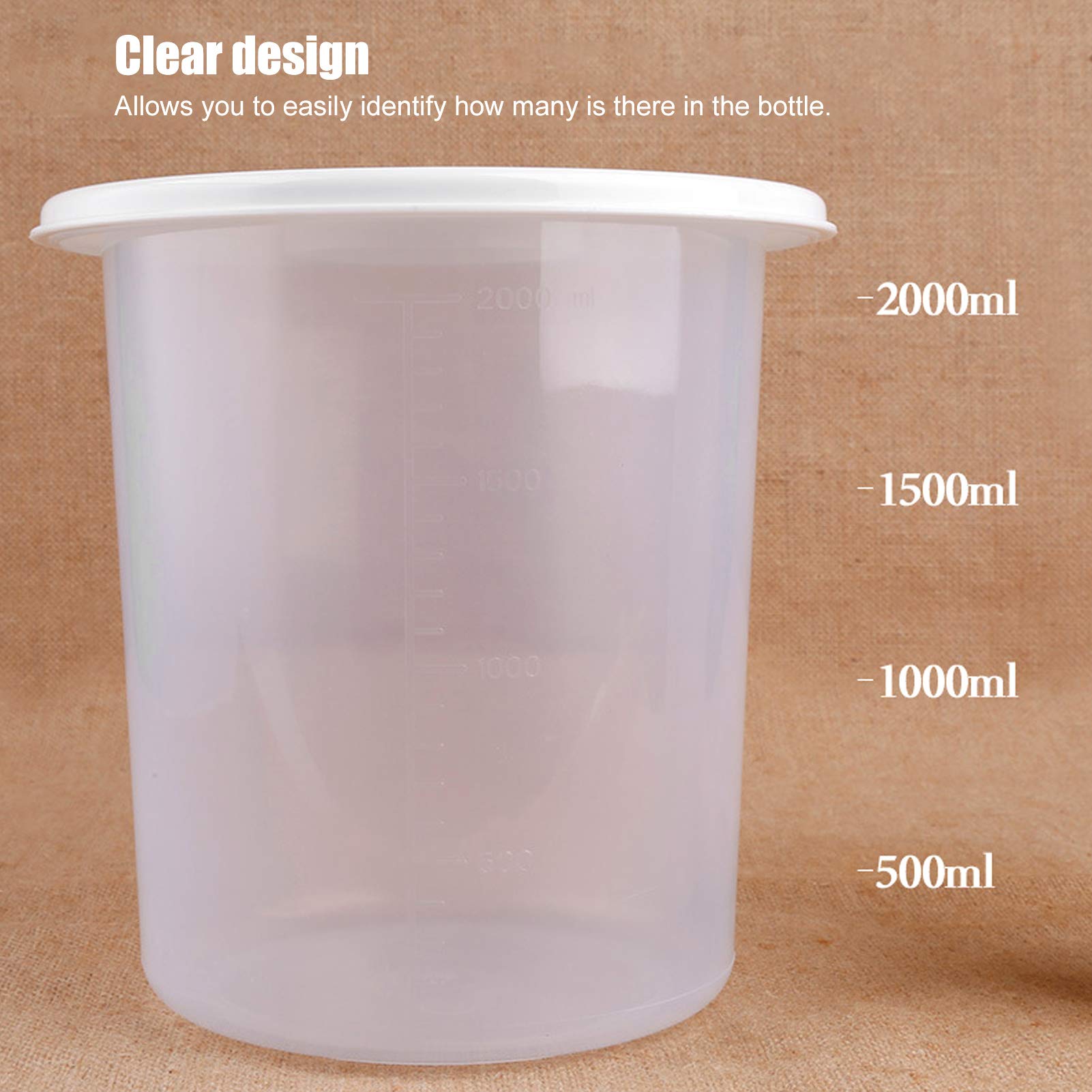 Shaved Ice Molds Clear Reusable Shaved Ice Container Cup Ice Bucket Refillable Making Model with Lid Multifunctional Ice Cup for Cocktails/Cool Drinks/Smoothies/Snow Cones