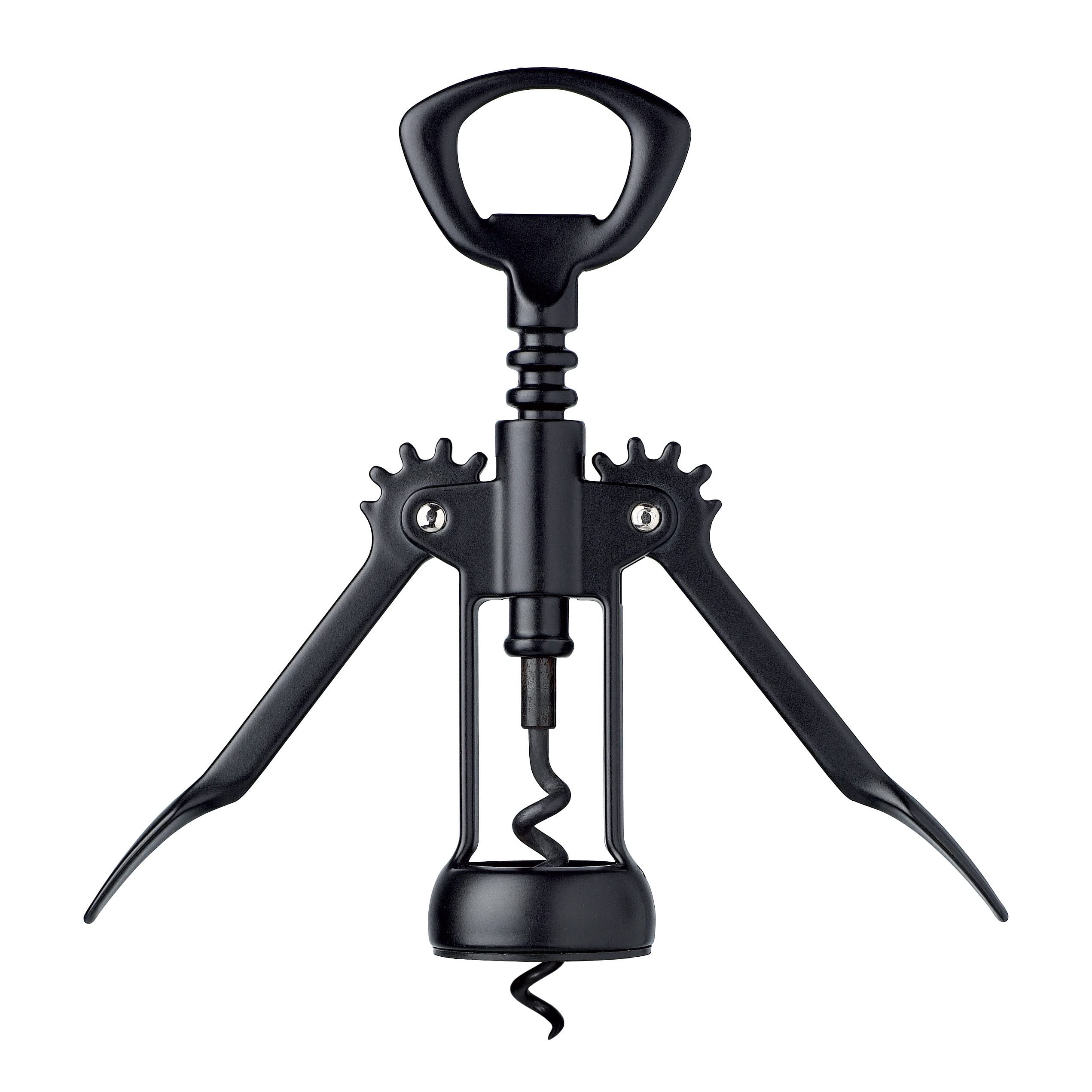 L'Atelier du Vin Matte Black Classic Wing Corkscrew