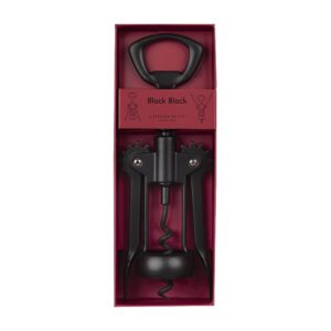 L'Atelier du Vin Matte Black Classic Wing Corkscrew