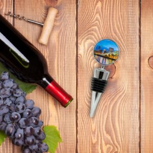 Cleveland Ohio Wine Bottle Stopper in Gift Box, Perfect for House Warming Gift