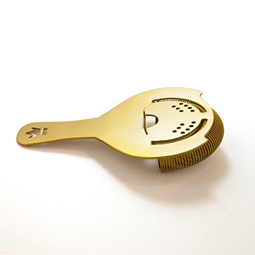 Cocktail Kingdom Koriko® Hawthorne Strainer - Gold-Plated