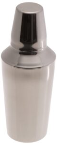 stanton trading 16-ounce cocktail shaker, stainless steel, 3-piece set