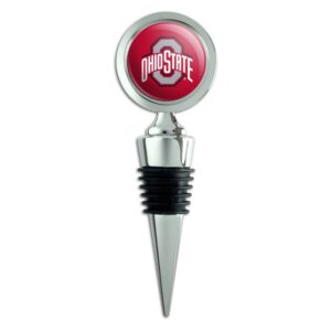 the ohio state university primary logo wine bottle stopper