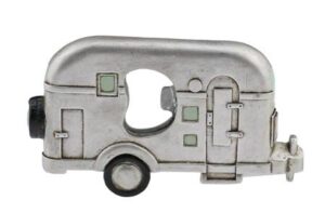 bottle opener magnet retro vintage travel trailer camper figure, 4", lodge decor