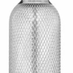 iSi North America Soda Siphon Classic Mesh Sodamaker and CO2 Soda Chargers | Make Carbonated Beverages