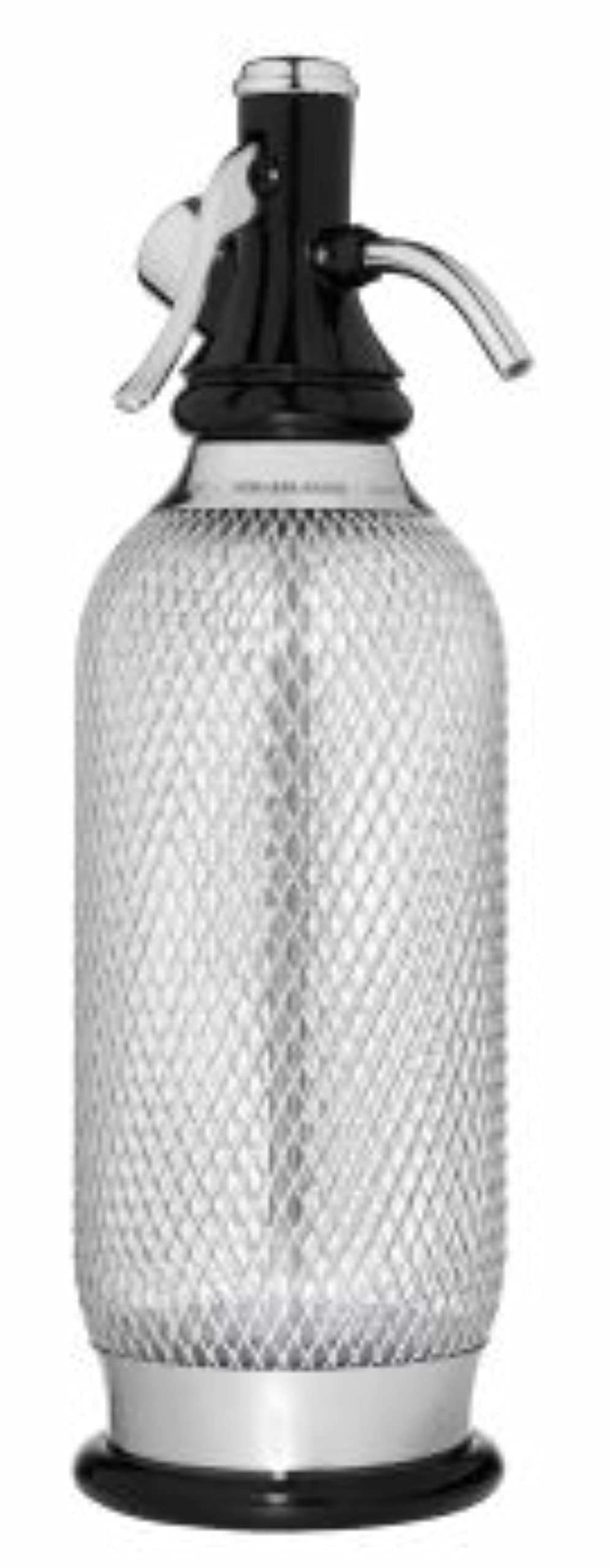 iSi North America Soda Siphon Classic Mesh Sodamaker and CO2 Soda Chargers | Make Carbonated Beverages