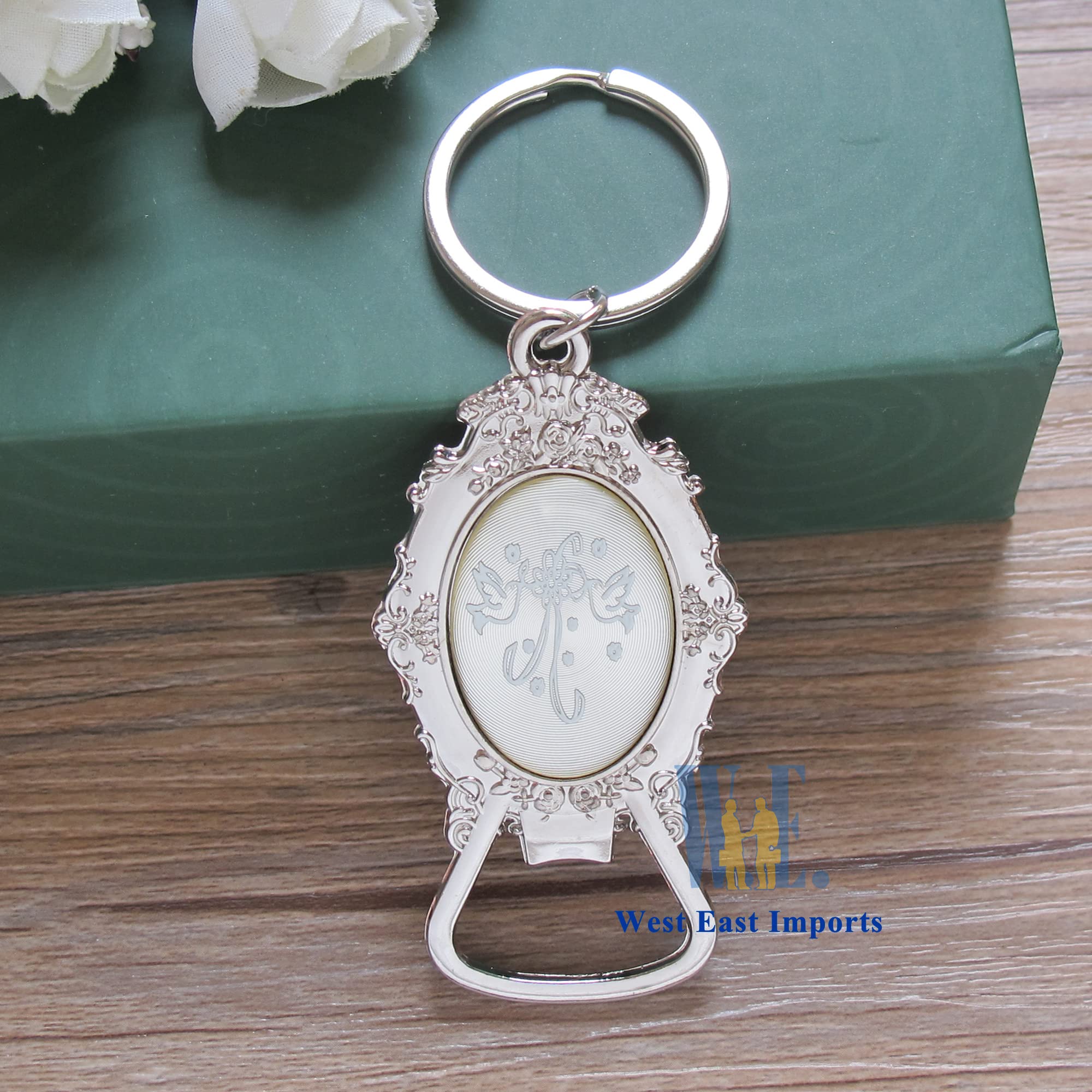 12 PCS Personalized Bottle Opener Wedding Favor Guest Gifts Keychains Bulk Recuerdos Para boda llaveros