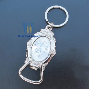 12 PCS Personalized Bottle Opener Wedding Favor Guest Gifts Keychains Bulk Recuerdos Para boda llaveros