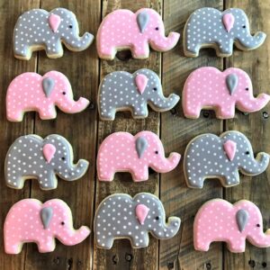 Cute Elephant Cookie Cutter, 4.25" Made in USA by Ann Clark