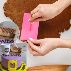 meizhouer 9pcs/set Embosser Fondant Cake Baking Sugarcraft Decorating Mold Cookie Tools Mold Home Kitchen Accessories