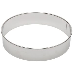 ateco food, 8" round cutter, silver