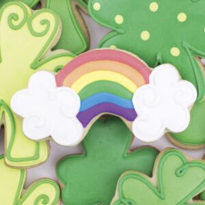 Rainbow Cookie Cutter 4" Made in USA by Ann Clark