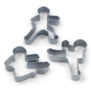 genuine fred ninjabread men cookie cutters, set of 3