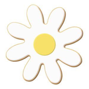 Daisy Cookie Cutter 3 Inch - Made in the USA – Foose Cookie Cutters Tin Plated Steel Daisy Cookie Mold