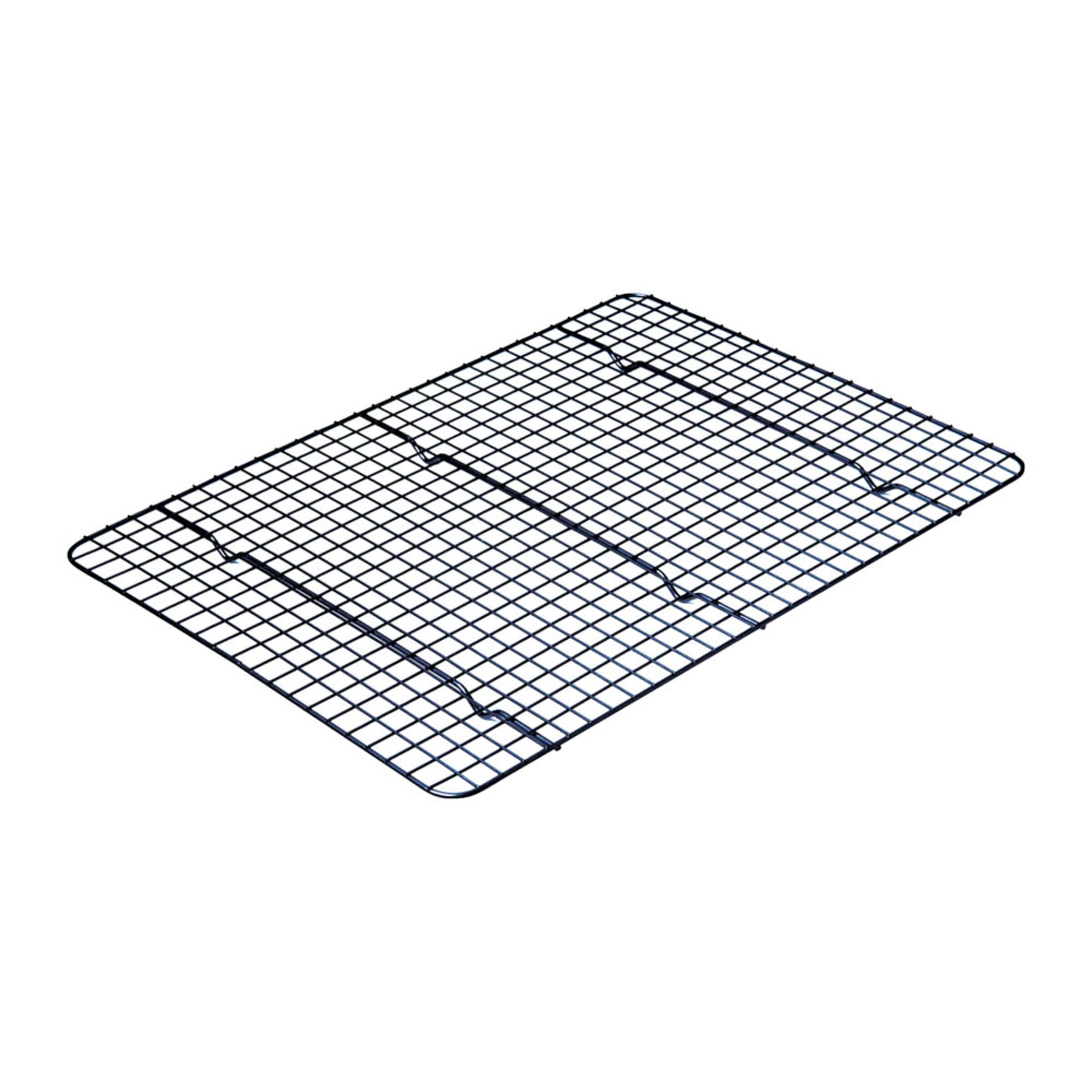 Chicago Metallic Professional Non-Stick Cooling Rack, 16.75-Inch-by-11.75-Inch, Black