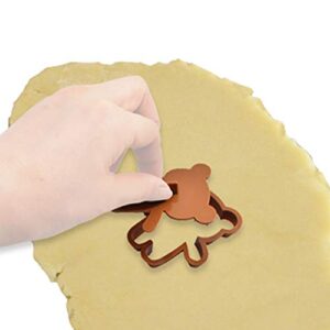 Kai Corporation DN0200 Cookie Cutter, Rilakkuma Stamp, Makes Facial Expressions, Made in Japan