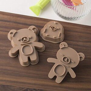 Kai Corporation DN0200 Cookie Cutter, Rilakkuma Stamp, Makes Facial Expressions, Made in Japan