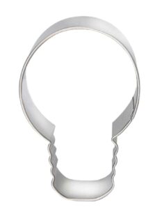 wjsyshop bulb cookie cutter stainless steel