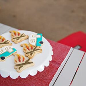 Camco 53369 Life Is Better at the Campsite Cookie Cutters - Perfect for Making Decorative Cookies - Includes (1) Campfire and (1) RV Cookie Cutter , White