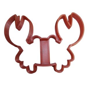 sea crab outline ocean animal beach nautical cookie cutter made in usa pr2596