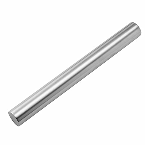 AMAOIS Stainless Steel Rolling pin 304 Rolling Dumpling Skin Artifact Dough Pressing Stick Rolling Stick Rolling Stick kneading Baking Tool