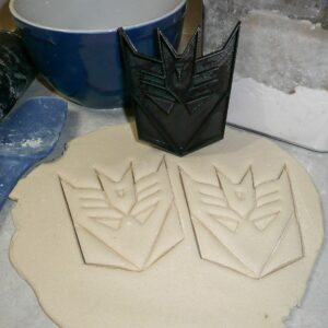 INSPIRED BY TRANSFORMERS THEME SET OF 3 COOKIE CUTTERS MADE IN USA PR1004