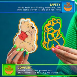Cookie Cutter by 3DForme, Winny The Pooh Cake Fondant Frame Mold for Buscuit