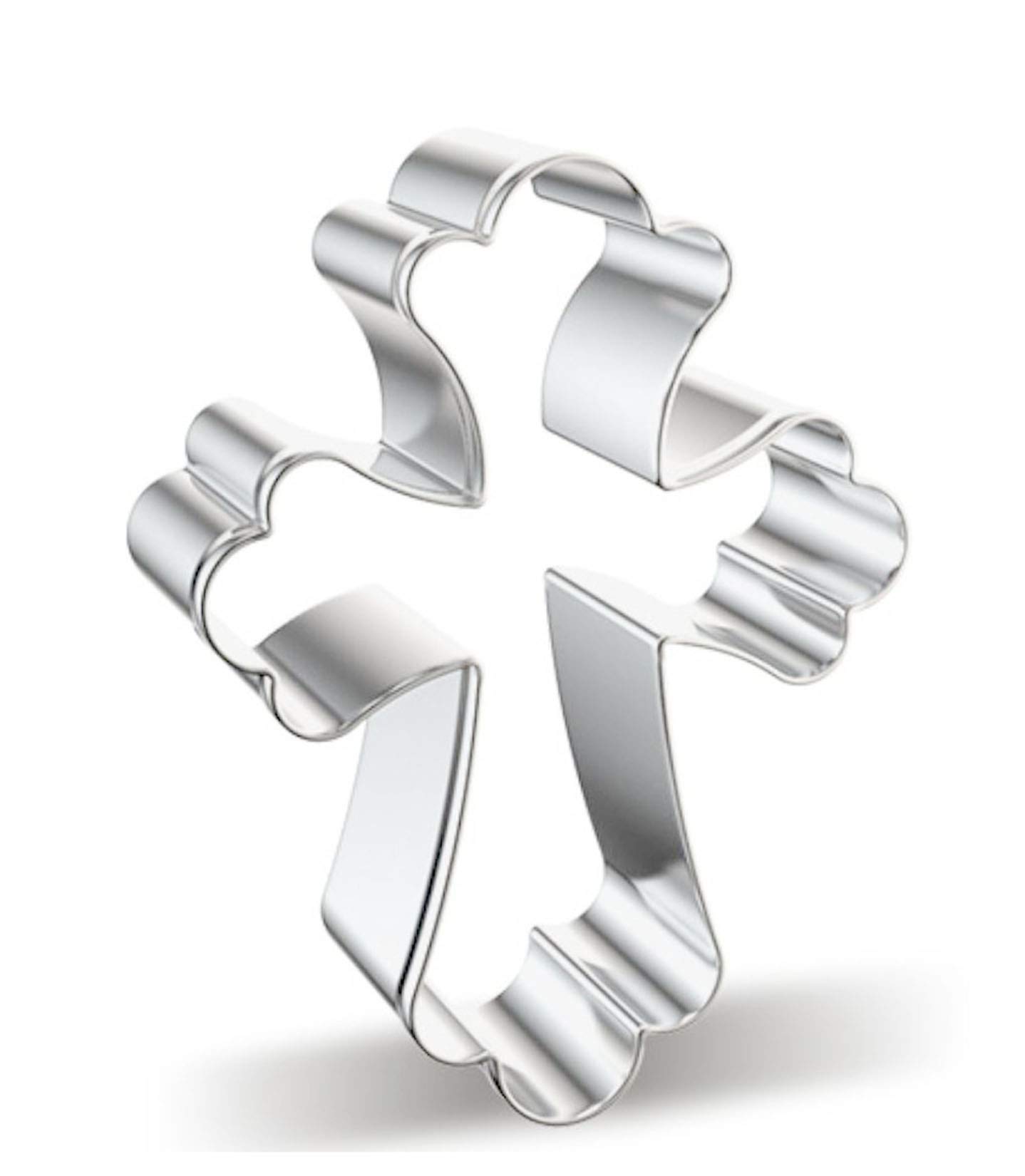 WJSYSHOP Crucifix Cross Crucifixion Shaped Cookie Cutter - E