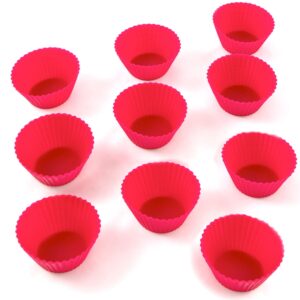 Nuwave Reusable Silicone Cupcake Liners – Set of 10