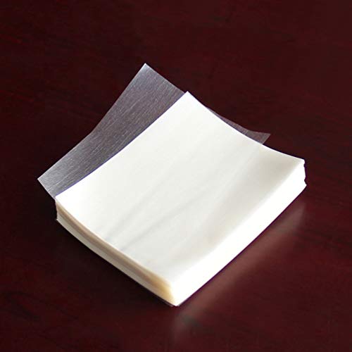PATKAW Rice Paper, 1500 pcs Edible Glutinous Rice Paper Nougat Paper DIY Candy Wrapper Edible Candy Paper Edible Baking Paper for Canty, Nougat, Baking Pastry - 8X6.5cm