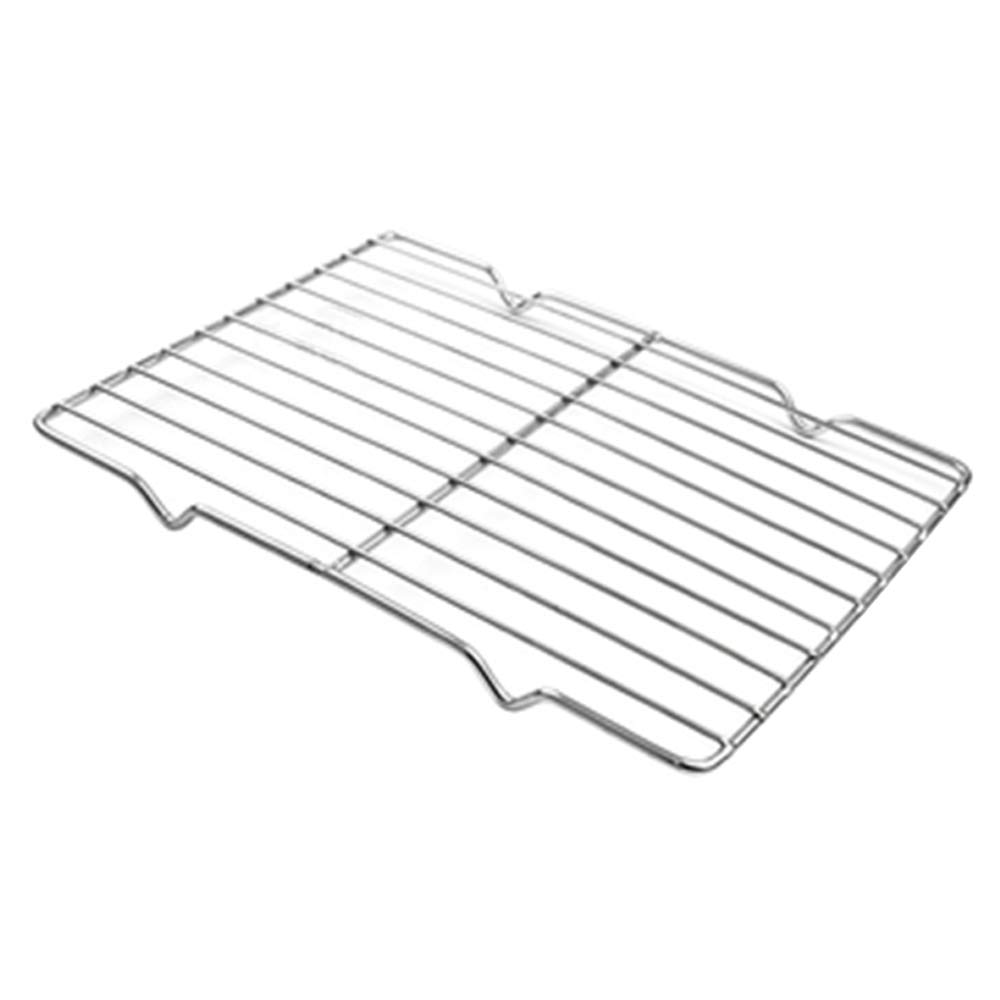 Turbokey Grilling Rack Heavy Duty Wire Grate Oven Roasting Rack 5.3 x 8.7 inch Rectangle Baking Cooling Steaming with 4 Legs Stainless Steel Rack (5.3"X8.7",22X13.5cm)