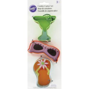 wilton 3-piece summer cookie cutter set