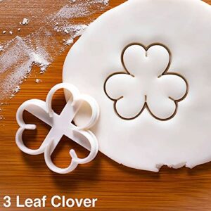 BLMIEDE Supplies Patrick's Cookie Party Molds Saint Irish Day Kitchen，Dining Bar Chaffing Warming Tray (A, One Size)