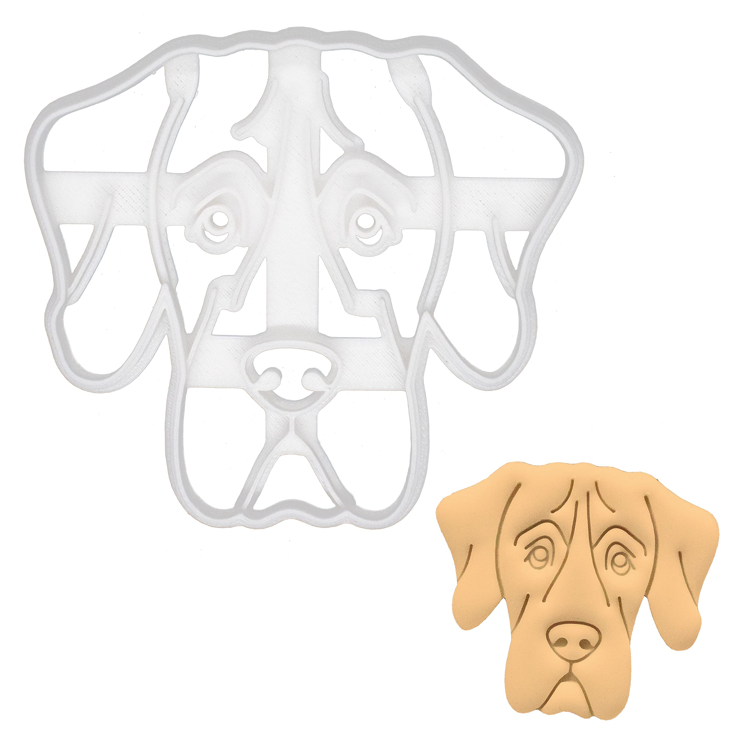 Great Dane Face cookie cutter, 1 piece - Bakerlogy