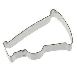 foose cookie cutters megaphone 3.5 inch –tin plated steel cookie cutters – made in usa