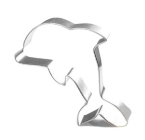 wjsyshop dolphin cookie cutter stainless steel