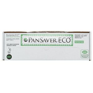 pansaver eco sheet pan liner full size clear plastic - 26"l x 18"w 100 per case