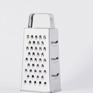 SHERCHPRY Vegetable Slicer Box Grater Cheese Graters Stainless Steel Vegetable Shredder Mandoline Slicer Nuts Kitchen Slicer Shredder Zester Grater 8inch Cheese Grater