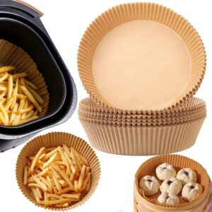 air fryer liners 100pcs - easy clean, non-stick air fryer liner- oil proof, water proof air fryer paper liners