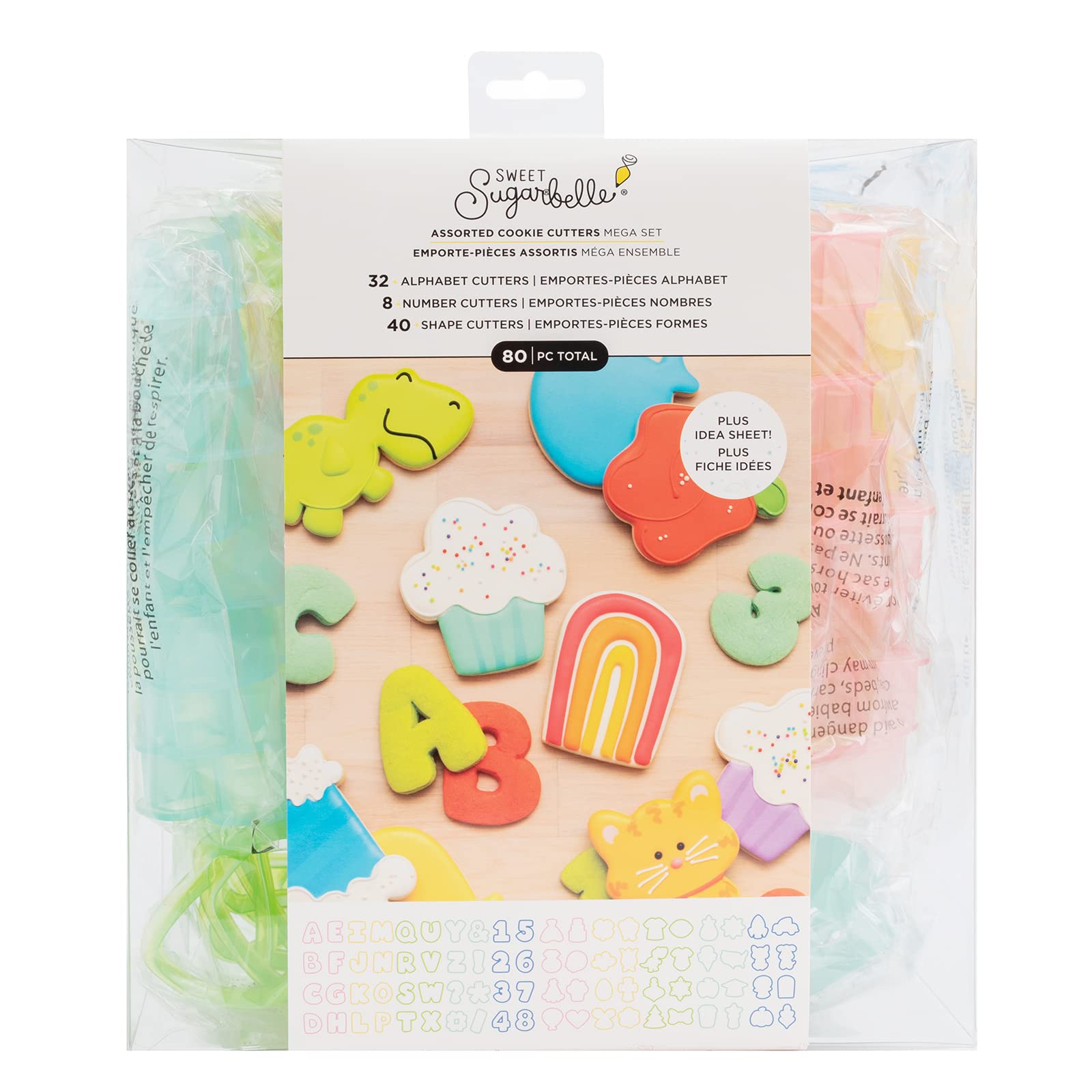 Sweet Sugarbelle Shapeshifter Cookie Cutters (80 Piece)