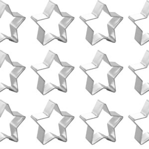 1 Dozen/12 Count Mini Stars 1.5 Inch Cookie Cutters from The Cookie Cutter Shop – Tin Plated Steel Cookie Cutters